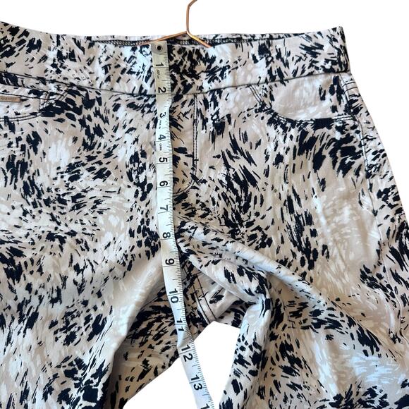 Nine West jeans multi color pull on longer shorts size 6 - Picture 4 of 7